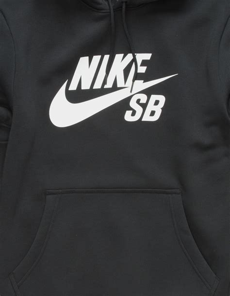 Nike Sb Icon Black Mens Hoodie Black Tillys