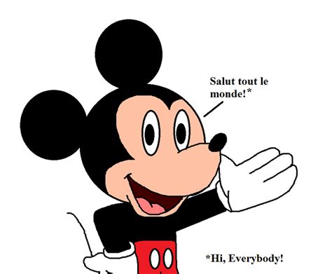 Mickey Mouse Speaks In French By MarcosLucky On DeviantART