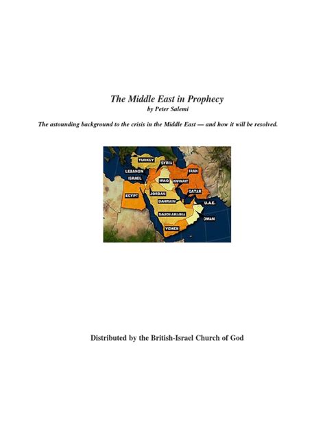 Middle East In Prophecy Pdf Hanukkah Religion And Belief