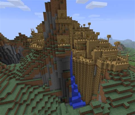 The Mountain Town Minecraft Map