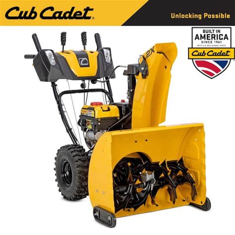 Cub Cadet 2x 26 In 243cc Intellipower Two Stage Electric Start Gas