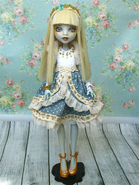 Ooak Monster High Lagoona Blue Doll Repaint Etsy