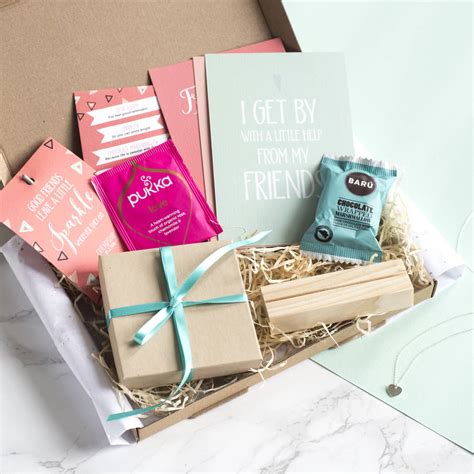 44 unique best friend gifts that prove you know each other's soul. personalised friendship in a box gift box by milly ...