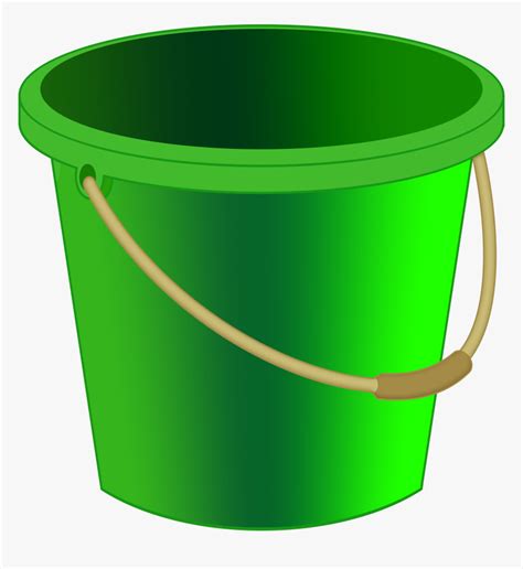 Green Bucket Png Clipart Transparent Png Kindpng