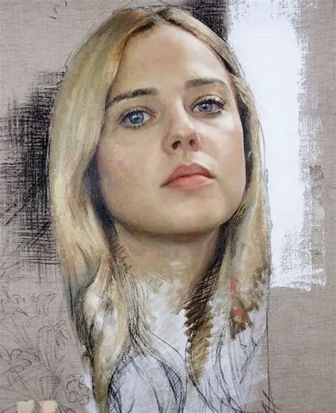 Beautiful Acrylic Portrait Paintings Ideas Greenorc