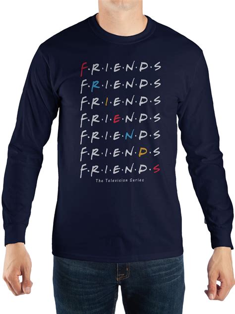Friends Cross Word Logo Mens And Big Mens Graphic T Shirt