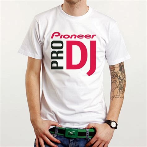 New Pioneer Pro Dj Logo Custom White T Shirt Tee All Size Xs Xxl Movie T Shirts Shirts Anime