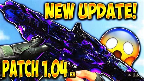 New Update In Black Ops Patch New Weapon Buffs Nerfs And