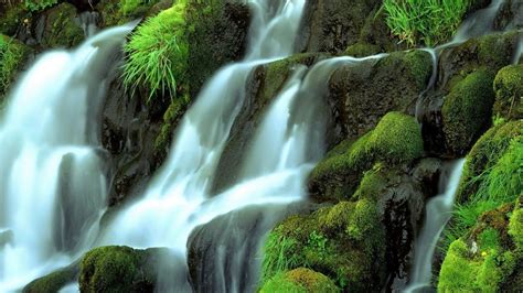 Calming Waterfall Sound 10 Hours White Noise For Sleep Youtube