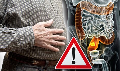 Bowel Cancer Symptoms Signs Include Bloating Pain Express Co Uk