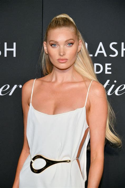 She walked for big names from the fashion industry like dior and dolce & gabbana. Elsa Hosk - 2019 Harper's Bazaar ICONS Party in NY ...