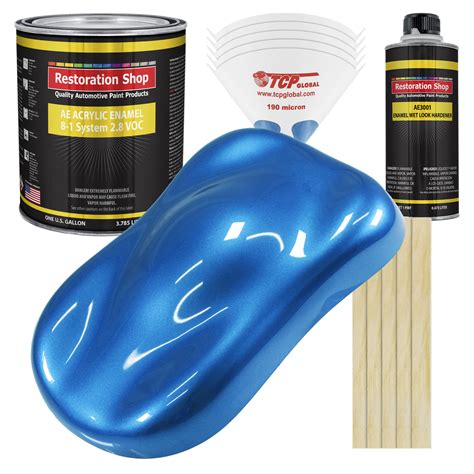Restoration Shop Fiji Blue Metallic Acrylic Enamel Auto Paint