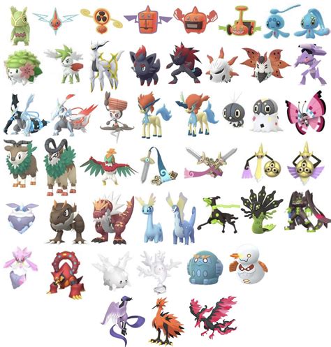 With Alola Coming Here Are The Remaining Unreleased Pokémon From Gen 3 Through Gen 6 Including