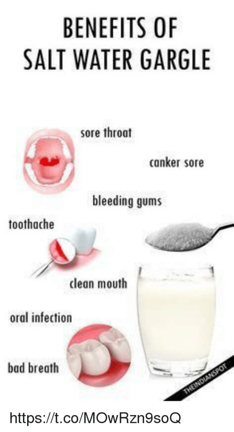 Canker sores are not contagious, which means you can't catch one from someone else who is suffering. BENEFITS OF SALT WATER GARGLE Sore Throat Canker Sore ...
