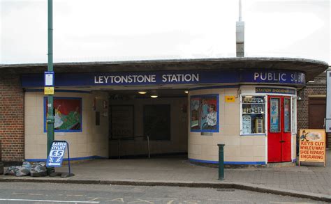 Leytonstone Underground Station Streamlined Entrance 1947 Flickr