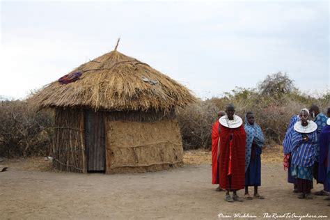 Mud Hut In A Masai Village At Lake Manyara Tanzania The Road To Anywhere