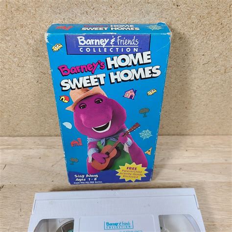 Vintage Vhs Barney Home Sweet Homes Py