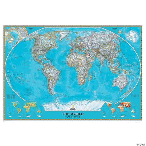 Map Of The World Mural 88 World Maps