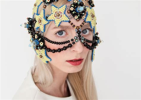 Beaded Face Veil Headpiece Mask Or Fashion Festival Or Etsy