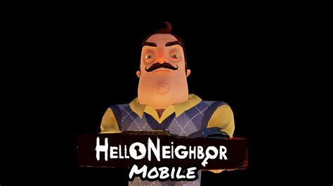 Hello Neighbor Alpha 2 In Android Preview Youtube