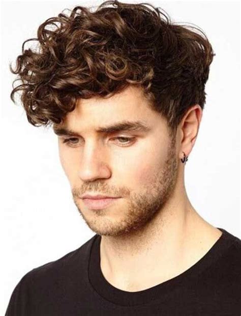 30 Trendy Curly Hairstyles For Men 2020 Collection Hairmanz In 2020