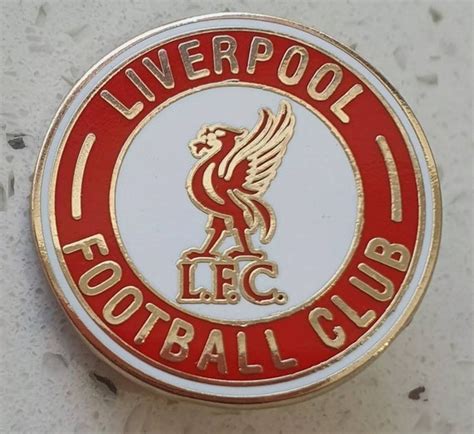 Liverpool Fc Lfc Liverbird Gold Pin Badge Official Collectable Badges