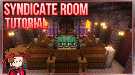 How To Build The Syndicate Room Dream Smp Tutorial Youtube