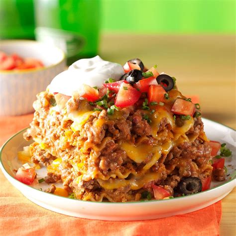 Mexican Lasagna Recipe Taste Of Home