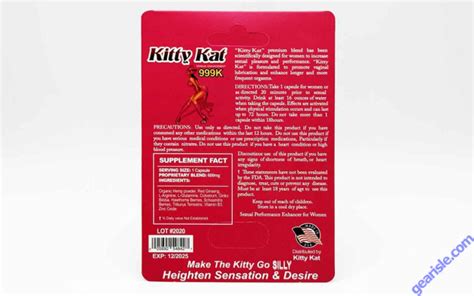 kitty kat female pill sensual enhancement for women