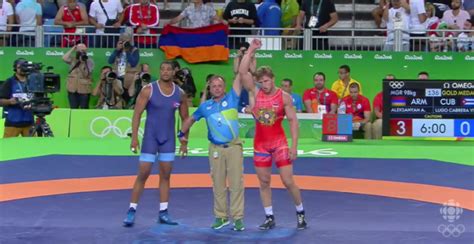 Artur Aleksanyan Wins Armenias First Gold Medal At Rio 2016 Armenian