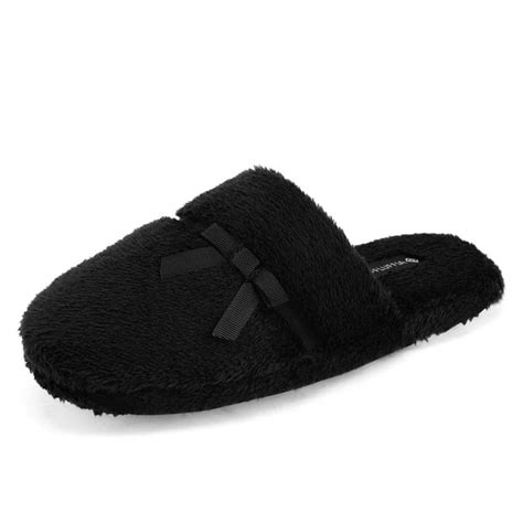 Dream Pairs Dream Pairs Faux Fur Soft Slippers For Women Slip On