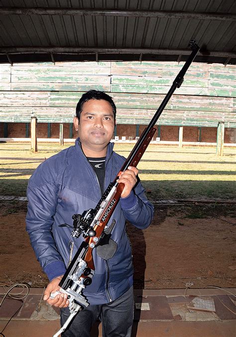 Shooter Dreams Big On Rented Rifle Telegraph India