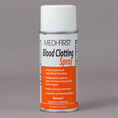 Medi First 22617 3 Oz Blood Clotting Spray