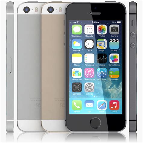 3d Apple Iphone 5s