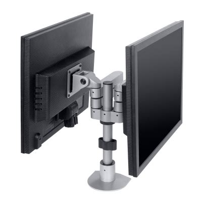| save space and neatly mount your docking station, thin client or usb hub to a vesa mount, behind your monitor, or under your desk. Long-reach Side-by-Side LCD Mount by Innovative ...