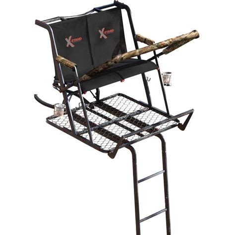 X Stand Treestands The Jayhawk 20 Ft Two Man Ladder Stand By X Stand