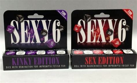 Creative Conceptions 6 Dice Kinky Edition 52 Gram For Sale Online Ebay