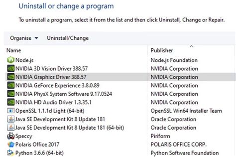 How To Uninstall Nvidia Drivers On Windows 10 3 Methods