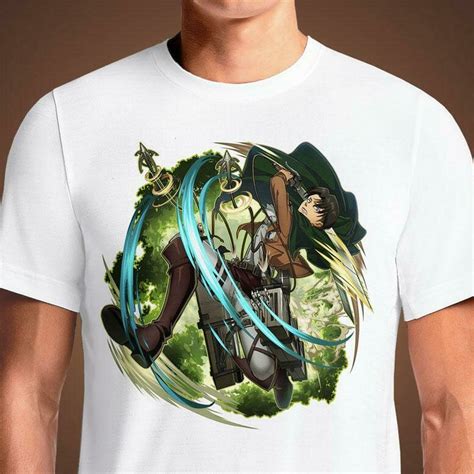 On that day, mankind received a grim reminder. Captain Levi | Attack on Titan Anime OSOM T Shirt