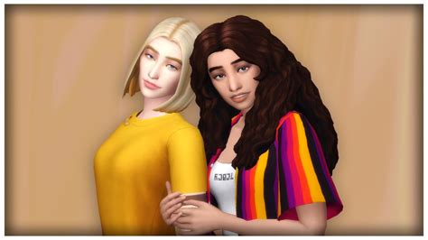 Rue And Jules From Euphoria The Sims 4 Cas Youtube