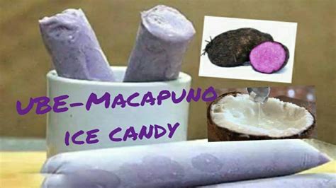 Paano Gumawa Ng Ube Macapuno Ice Candy Panoorin Ito Youtube