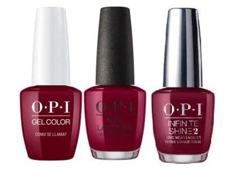 Opi Como Se Llama Polish Infinite Shine Or Gelcolor