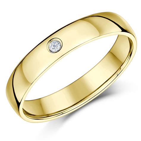 9ct yellow gold ring x heavy court shaped wedding ring band other rings jewellery and watches