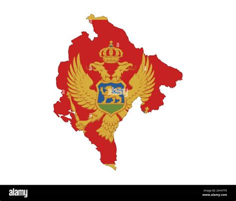 Map Of Montenegro Hi Res Stock Photography And Images Alamy