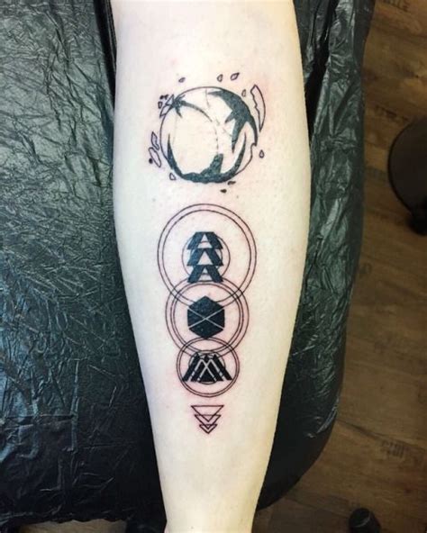 Pin By Evan Edwards On Tattoos Gaming Tattoo Destiny Tattoo Tattoos