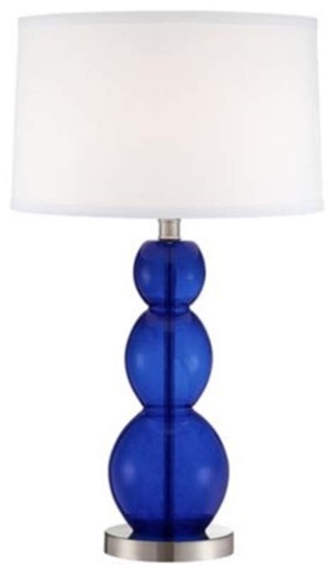 Aladdin lamps still utilize the same incandescent mantle technology which contributed to their legendary reputation while providing users with a brilliant white light. Triple Gourd Cobalt Blue Glass Table Lamp - Contemporary ...