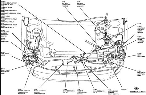 2000 Taurus Engine Diagram