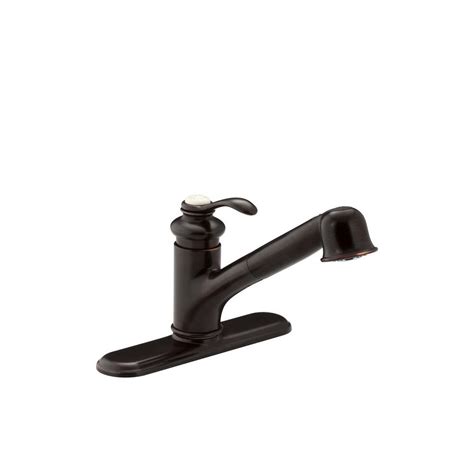 Enhance your home kitchen decor with practical kitchen faucets from reno depot. KOHLER Fairfax Single-Handle Pull-Out Sprayer Kitchen ...