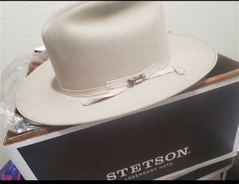 Stetson Open Road 6x Silverbelly Cowboy Hat Free Sh Gem