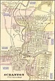 Map Of Scranton Pennsylvania - Tourist Map Of English